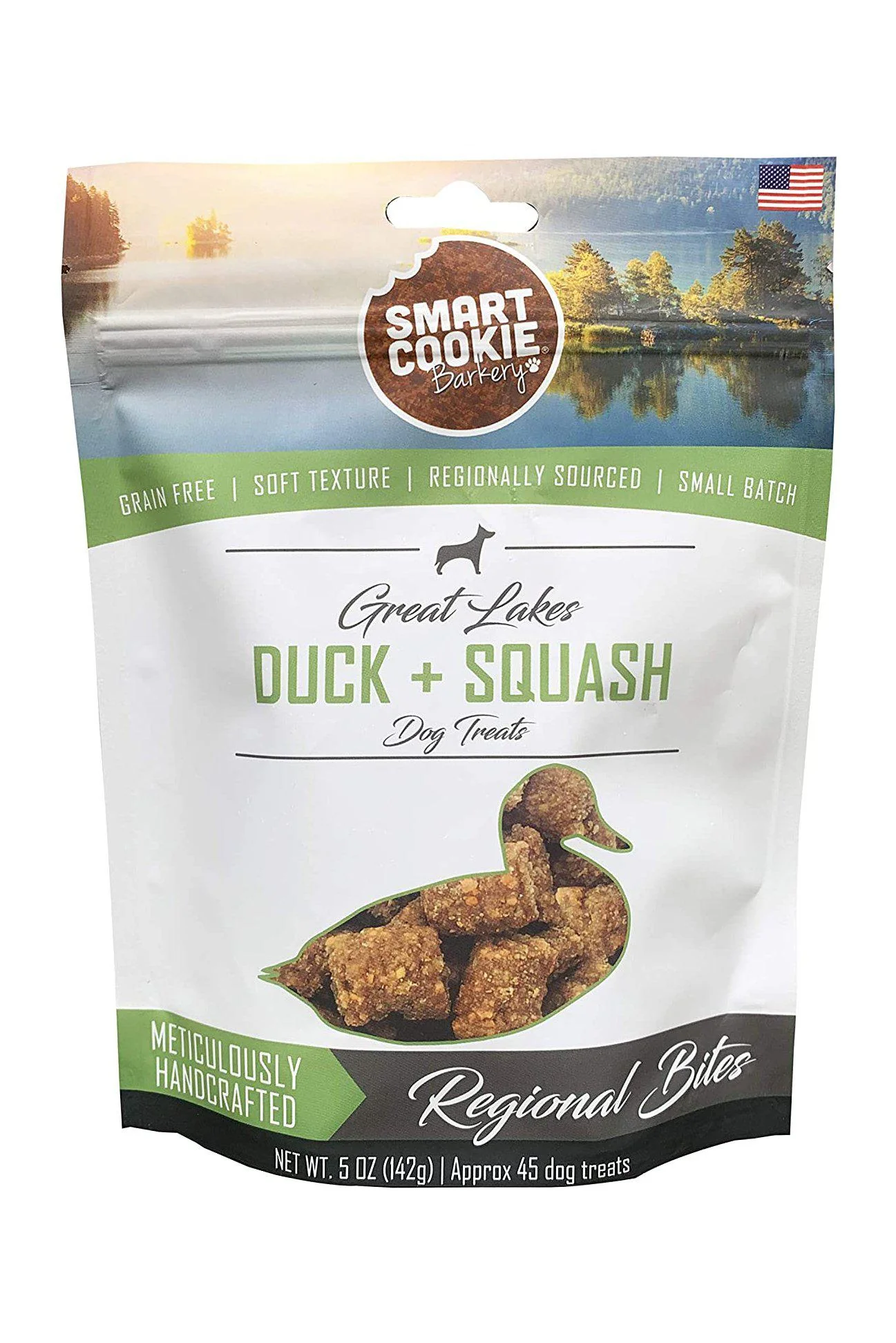 Smart Cookie Barkery Duck and Squash Soft and Chewy Dog Treats