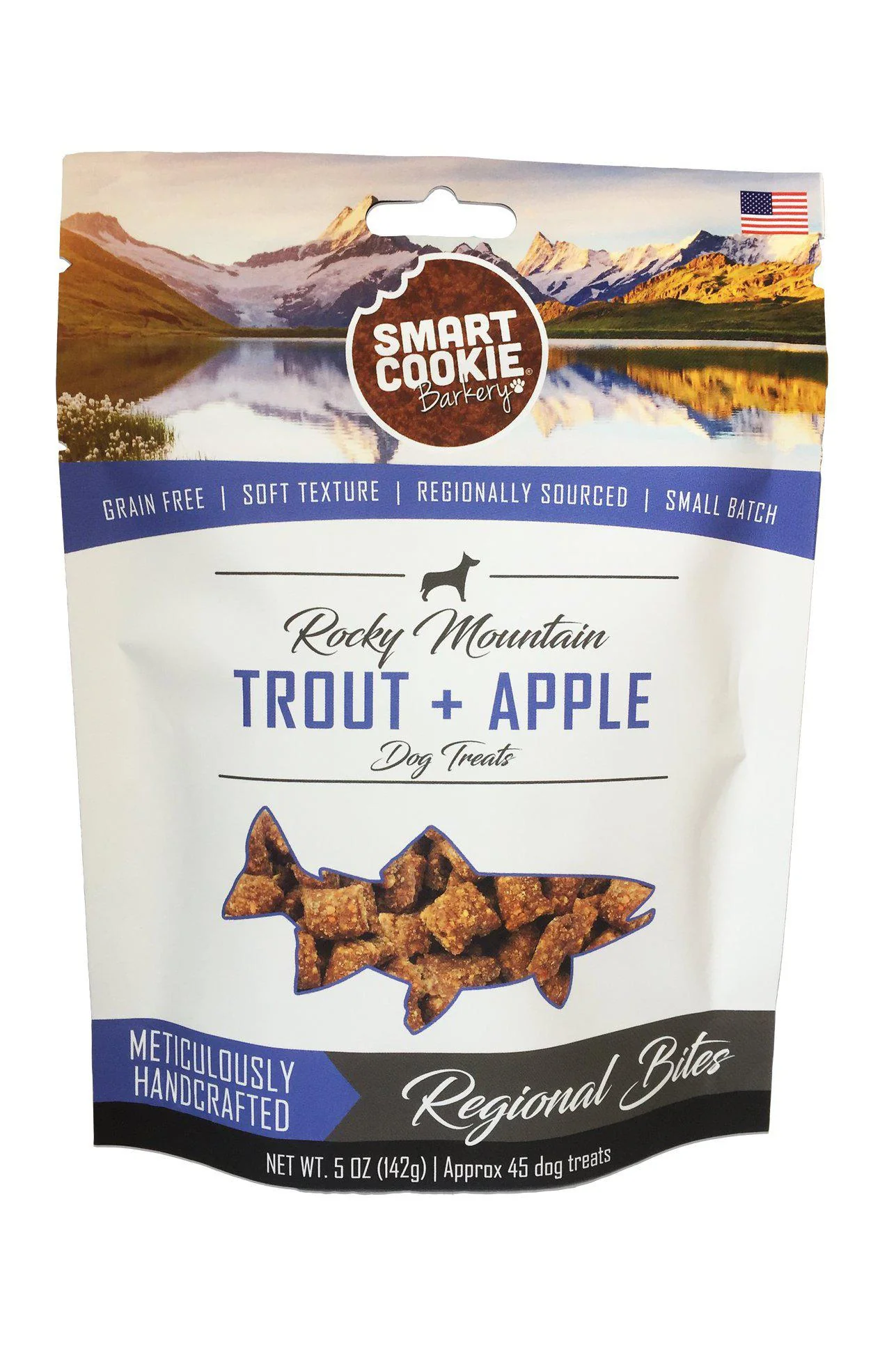 Smart Cookie Barkery Trout and Apple Soft and Chewy Dog Treats