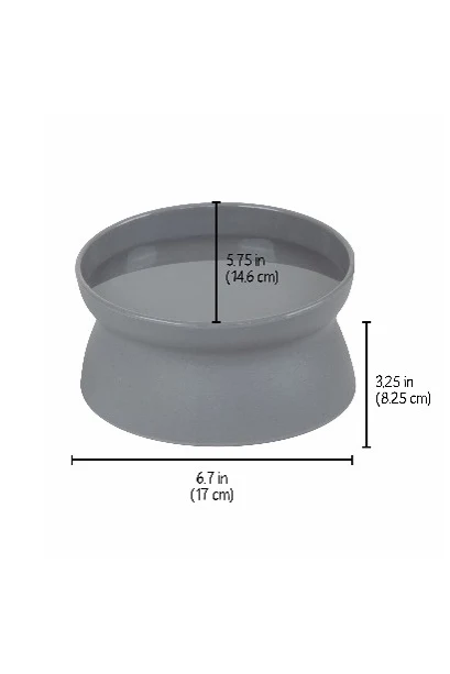 Sportpet Kitty City Pastel Raised Cat Bowl Set - Image 2