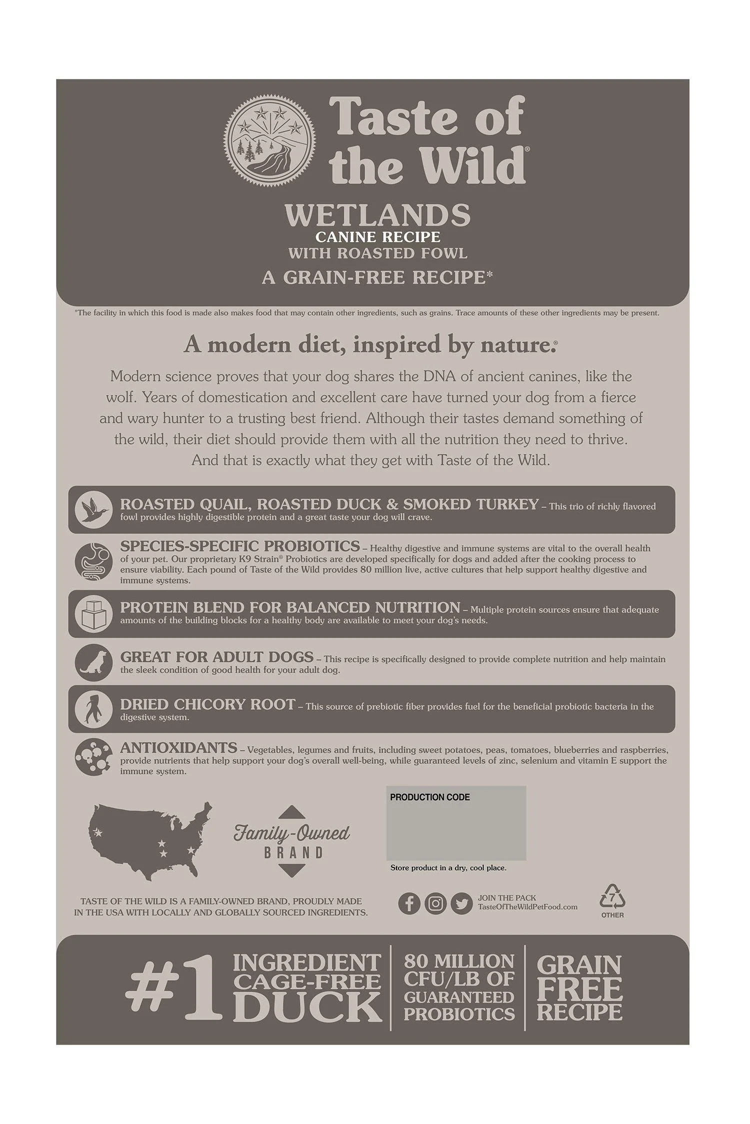 Taste of the Wild Wetlands Dry Dog Food - Image 2