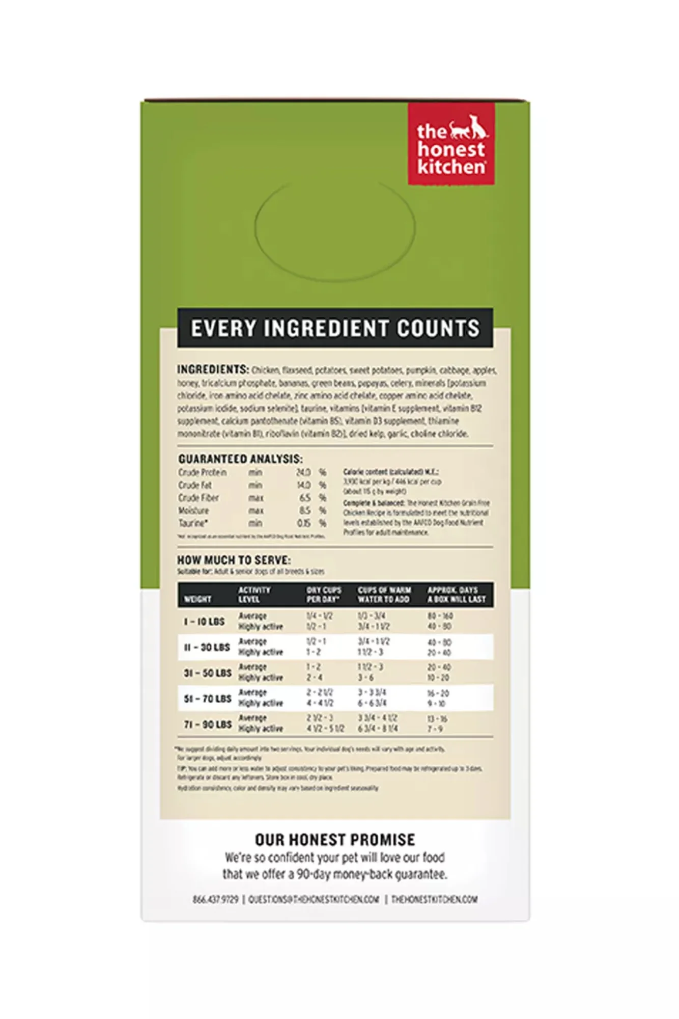 The Honest Kitchen Wholemade Grain-Free Chicken Dehydrated Dog Food - Image 2