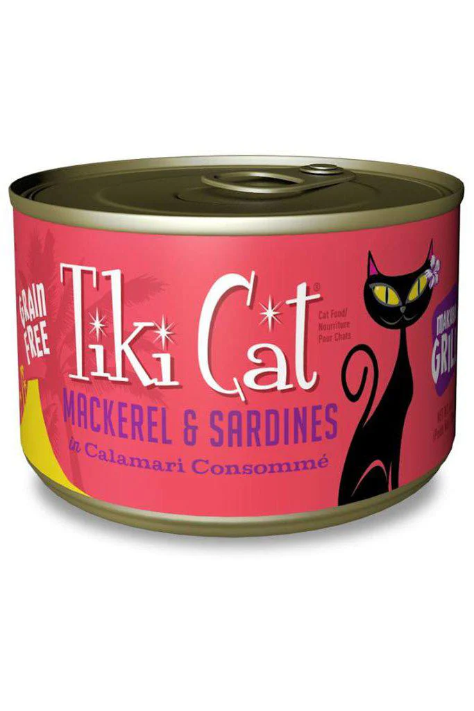Tiki Cat Makaha Grill Mackerel and Sardines Wet Cat Food