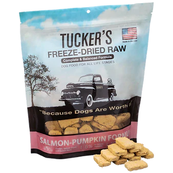 Tuckers Salmon and Pumpkin Freeze-Dried Dog Food