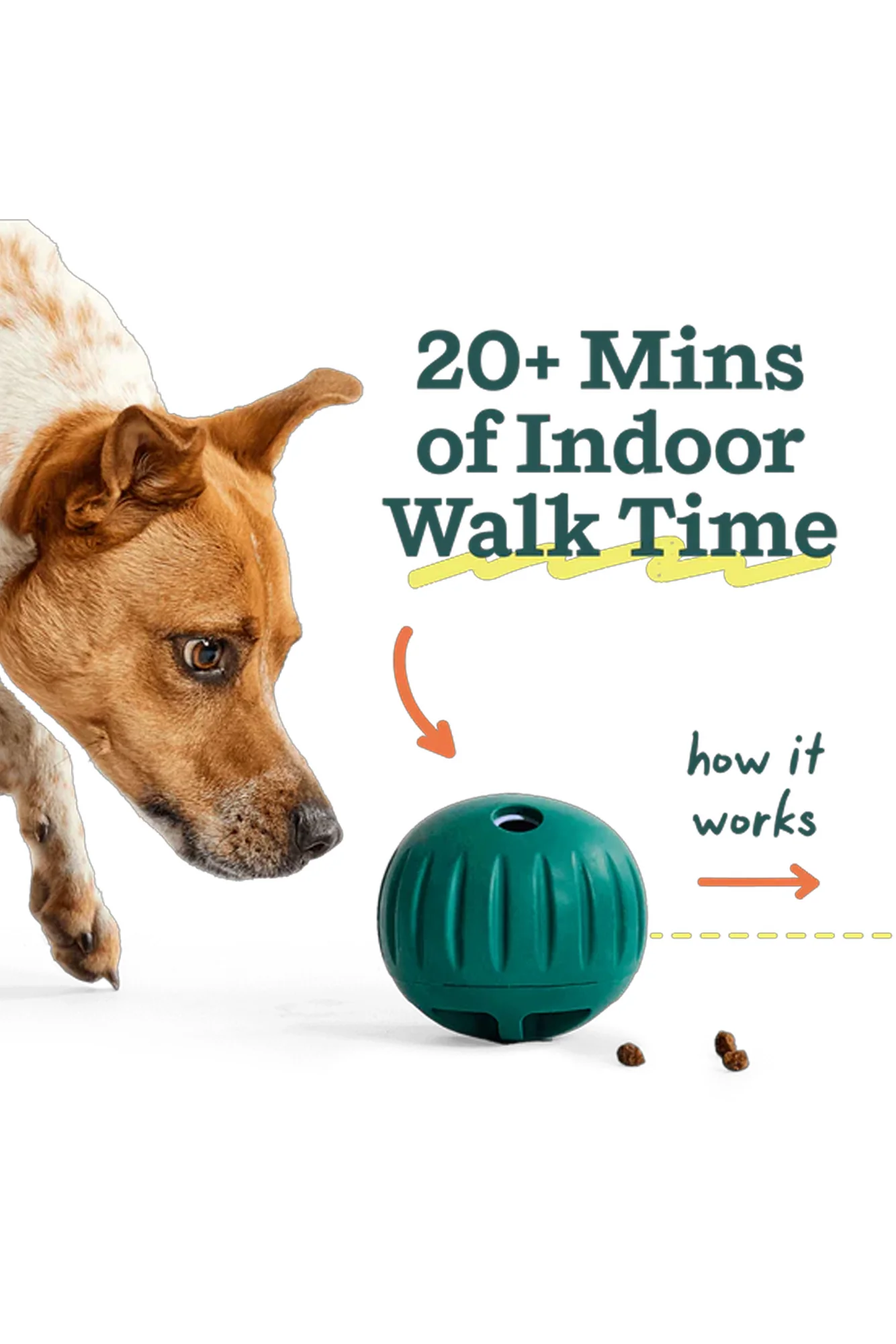 Woof Walkabout Treat Dispenser - Image 2