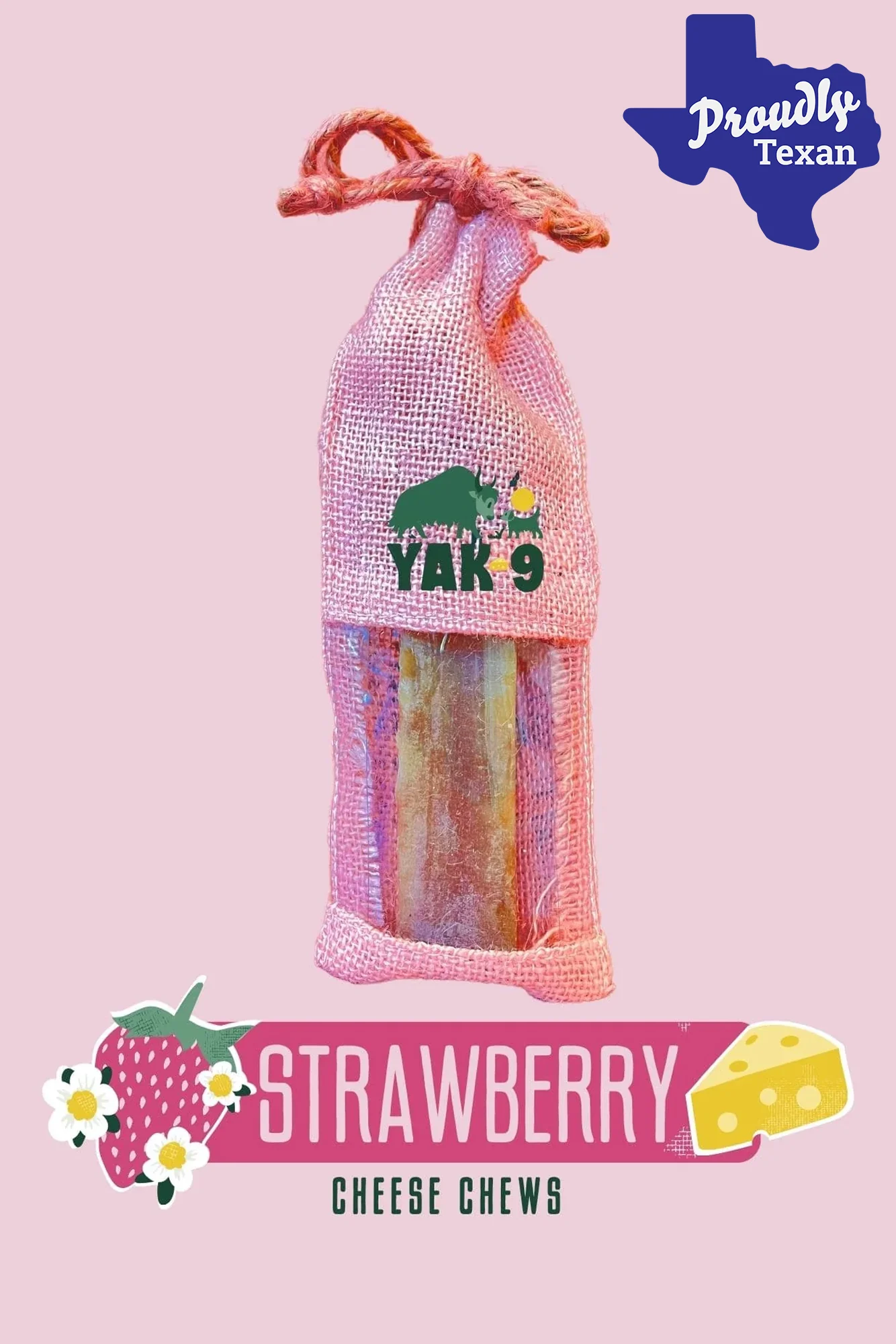 Yak9 Strawberry Yak Chew