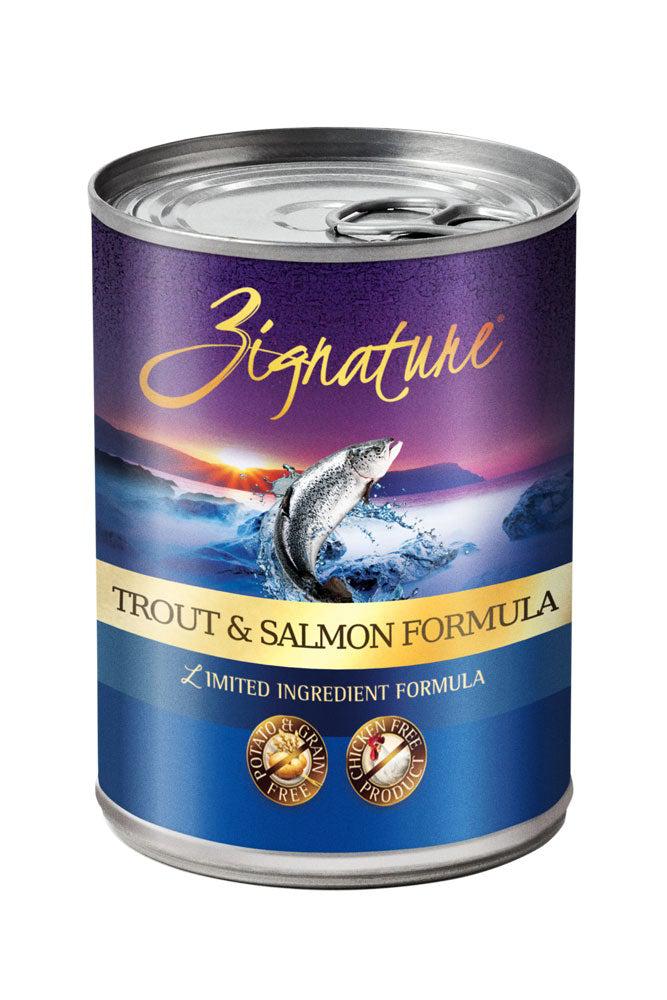 Zignature Trout and Salmon Wet Dog Food