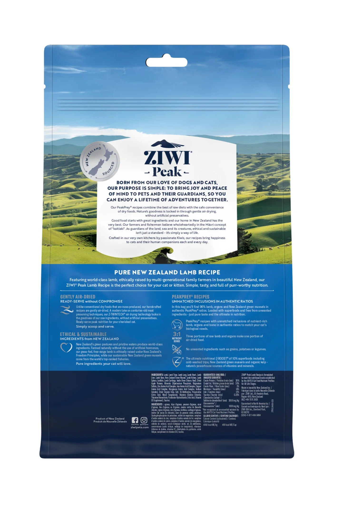 ZIWI Lamb Air Dried Cat Food - Image 2